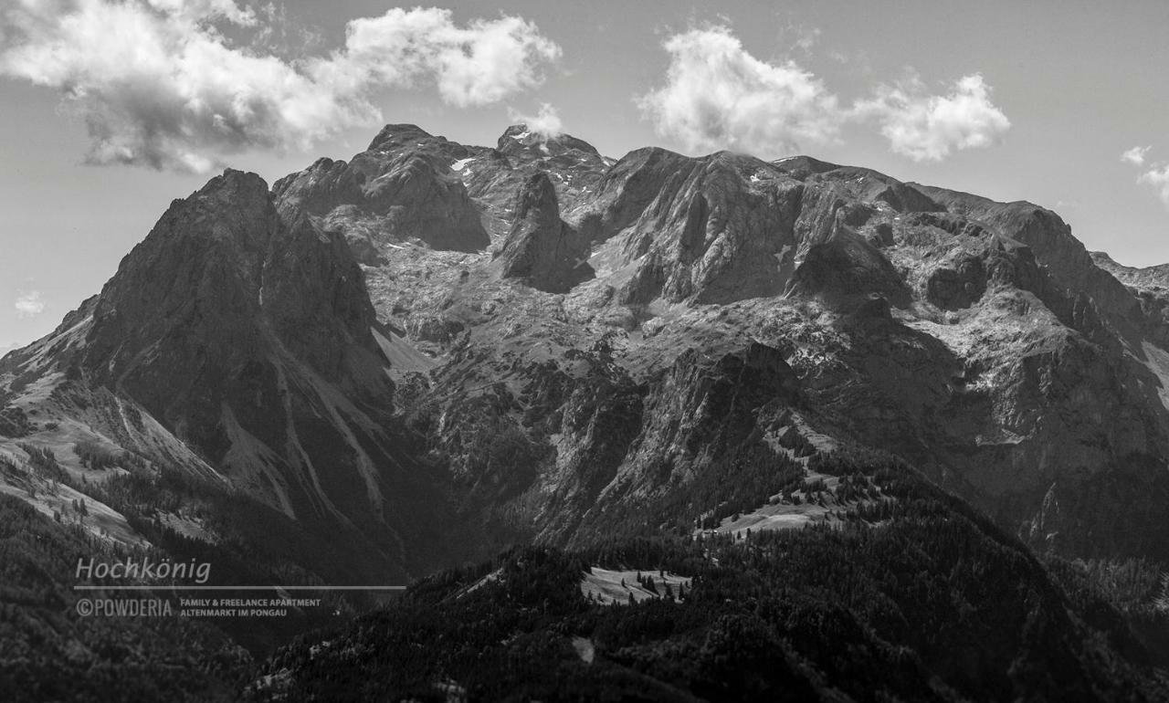 Powderia Family&Freelance Apartment in the center of Ski Amadé Altenmarkt im Pongau Exterior foto