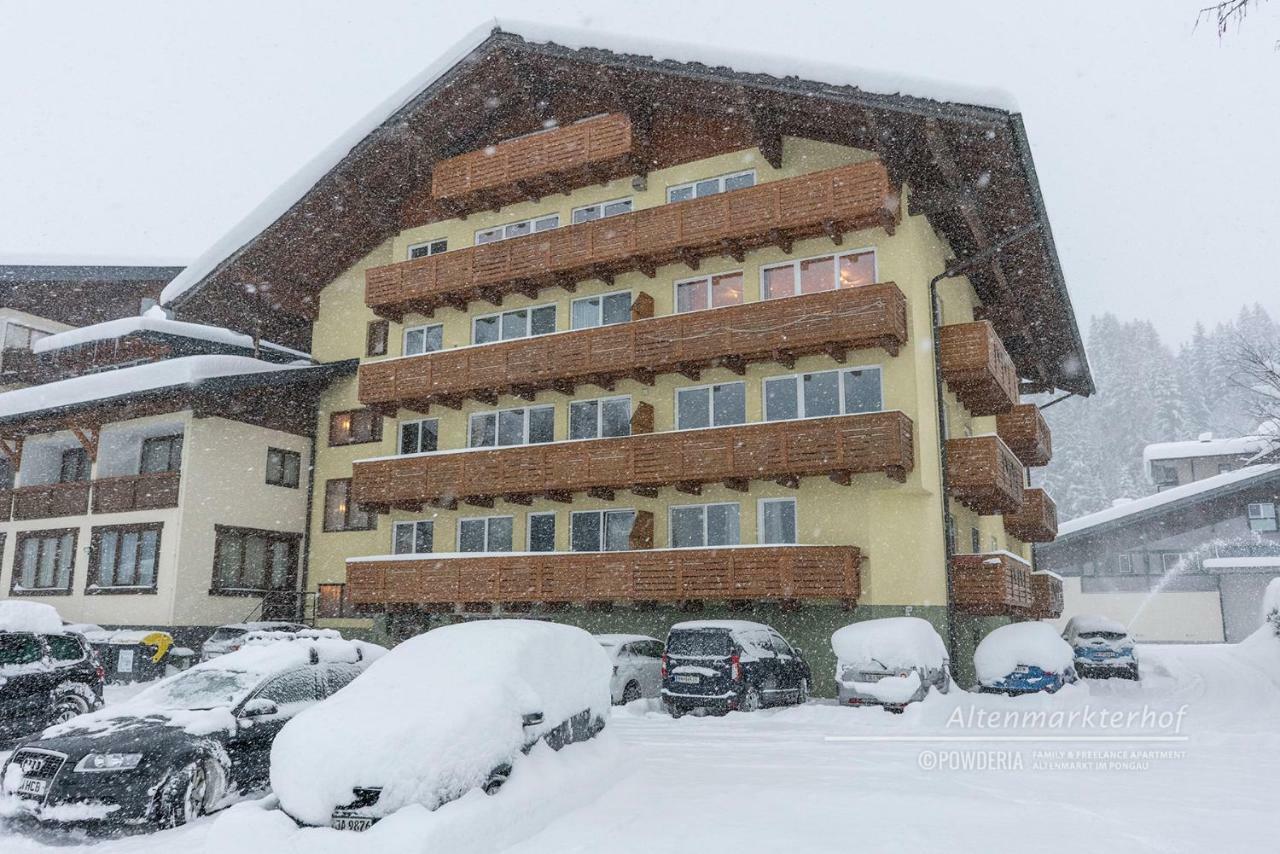 Powderia Family&Freelance Apartment in the center of Ski Amadé Altenmarkt im Pongau Exterior foto